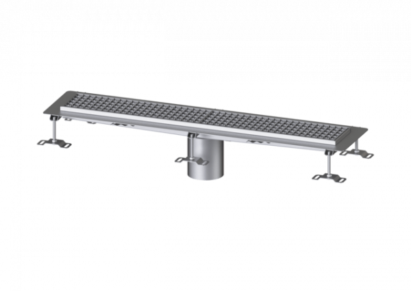 KESSEL Kastenrinne Ferrofix Klebeflansch H: 15 mm, 153 x 1011 mm