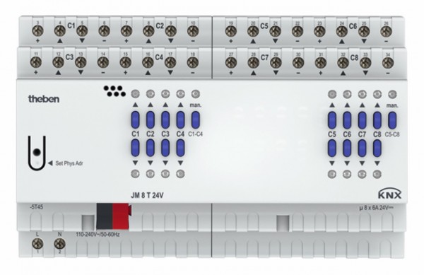 Theben JM 8 T 24V KNX