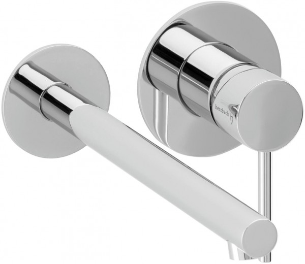 Herzbach Fertigmontage Set Design New für Waschtisch Auslauf 240mm chr