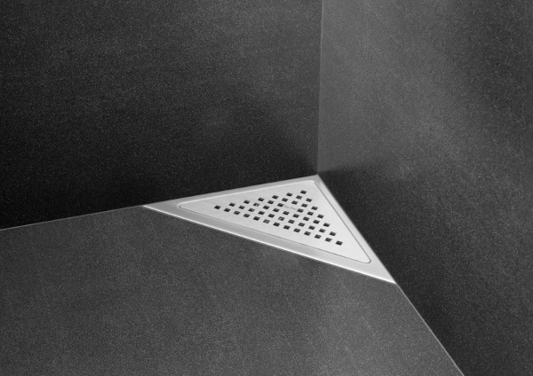 ESS Bodenabläufe Aqua+ Delta Edelstahl gebürstet