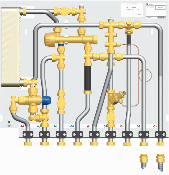 PAW HomeBloC Basic WRF WT 32 beschichtet gem/ugem PM Regl 16 l/min TWW-Mischventi