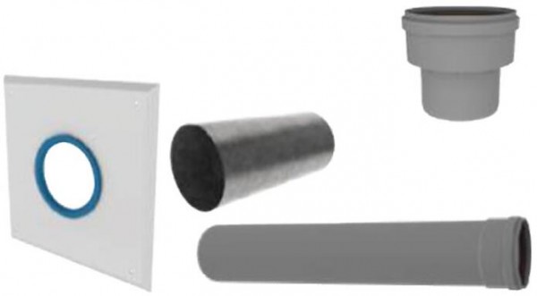 INTERDOMO PP Geräte Schachtanschluss Kaskade DN 100/150