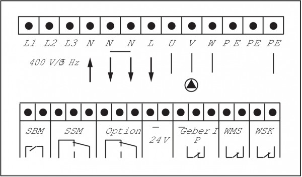 Wilo Schaltgerät DA NR ER1 7,5 DA NR Schaltleistung max. 18,5 A