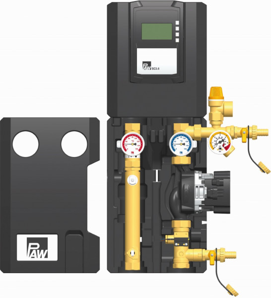 PAW SolarBloC midi Prem 2-Strang, Flow Rotor Reglr SC3.6 GF UPM3 Solar 15-145