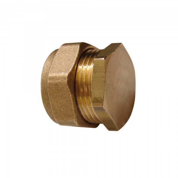 Blindstopfen 22 mm Klemmring-Verschraubungssystem