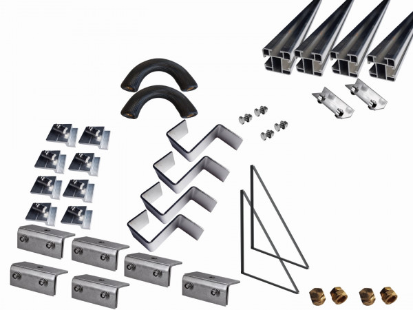 Thermic Energy Montagepaket 2er Erweiterung für FK253 waagrecht Blechfalz 30Grad