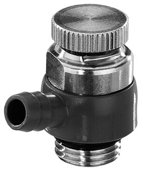 ABA Entleerungsventil m Dichtung a RG DN 8, G 1/4"