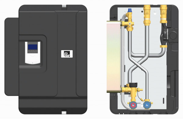 PAW PAW FriwaMidi WT beschichtet 40 Platten Regler FC3.10 UPM2 25-75 LowFlow