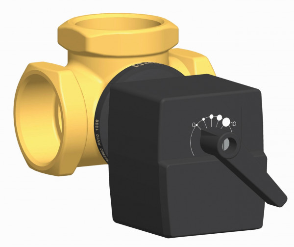 PAW RL Verteil Set DN 50 3x 2" IG Kvs:40 Stell Mot 230V, 5Nm, 35s/90 1,5 m Lt