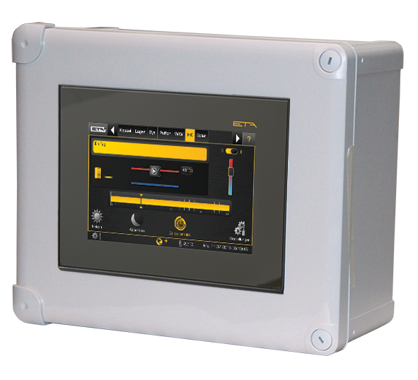 Heizkreisregelung 2 MK Insel T2-BTI mit Screen, Wandgeh.max.4 MK ETAtouch