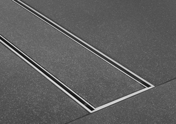 ESS Duschrinne Multi TAF Edelstahl Gebürstet, 2000