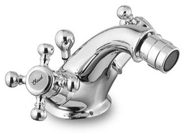 Herzbach Zweigriff Bidet Einlbatt Anais mit Zugstangen Ablgrt chr