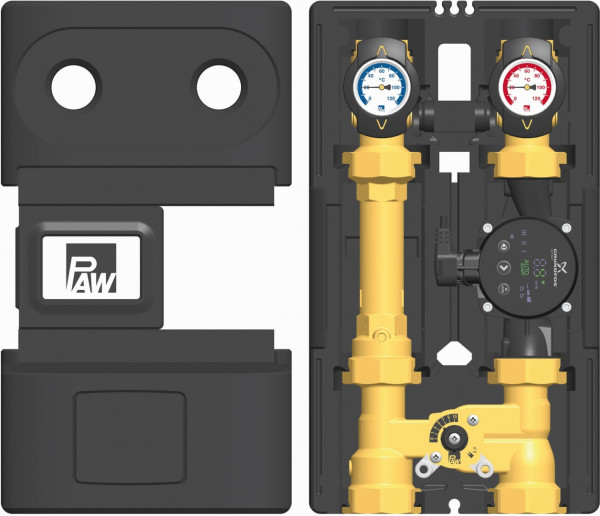 PAW HeatBloC K32 DN 32 3-Wege H-Mischer GF ALPHA2.1 32-60