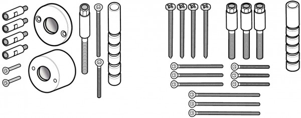 Herzbach Unterputz Verlängerung 30mm