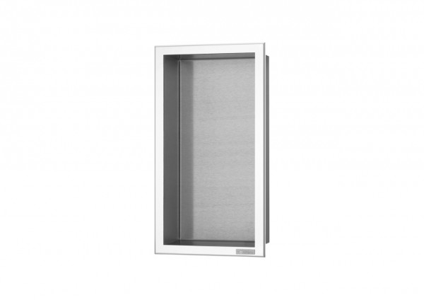 ESS Wandnische BOX 10 Edelstahl Poliert design Rahmen, 150x300x100
