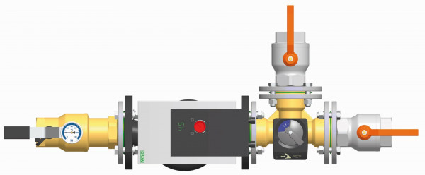 PAW RL Hochhaltg RHM DN 50 3 Weg Misch KVS = 25 2" IG, Motor SR5 Yonos MAXO plu