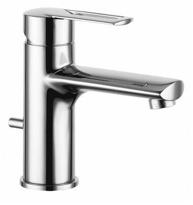 Herzbach Waschtisch Einlochbatterie Cool mit Zugstangen Ablgrt chr