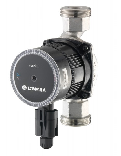 Lowara Z-Pumpe ecocirc BASIC 25-6/180 N L:180 G1 1/2" PN6/10 max. H:5,8m 4-42W