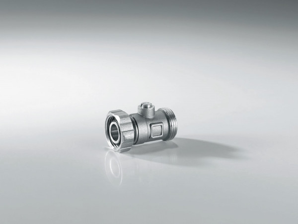 EMPUR EMPUR Kugelhahn nach DIN EN 1264-4 für Edelstahlverteiler HKV-D vernickelt
