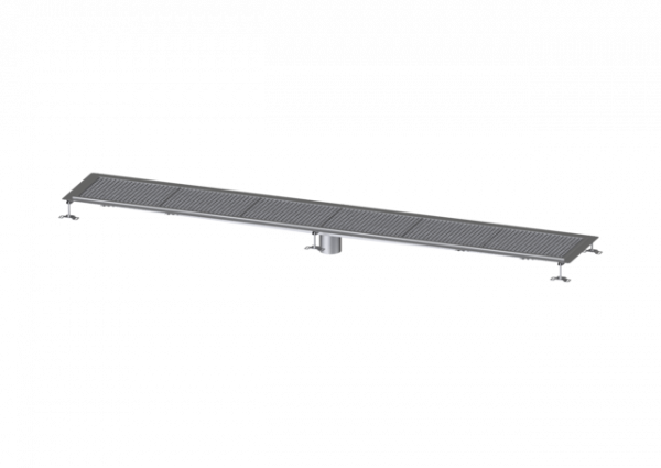 KESSEL Kastenrinne Ferrofix Klebeflansch H: 6 mm, 400 x 3050 mm