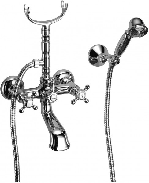 Herzbach 2 Gr. W u BrBat. Anais Classic Brauseanschluss 1/2" weiß gold