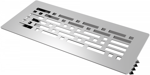 Blauberg BlauFast GF 300x100 10 Bodengitter für Zu-, oder Abluft