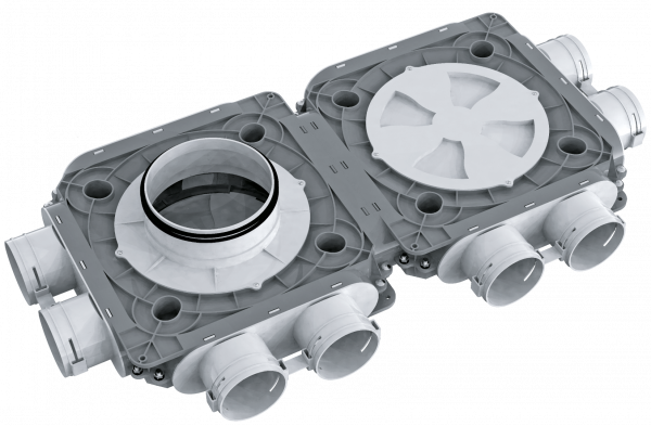 Blauberg BlauFast SR 200/90x8 51P Kunststoffverteilerkasten