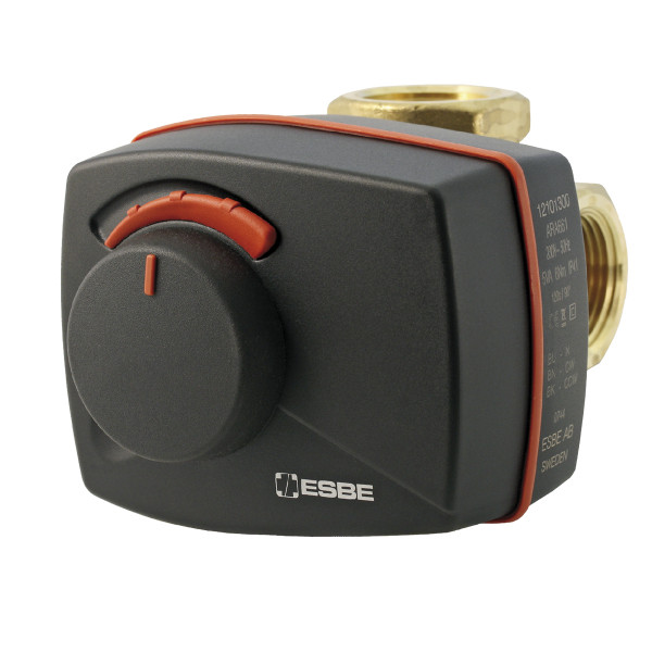 ESBE Motor ARA661 Mischer VRG131 230V, DN25, Kvs6.3, All in one