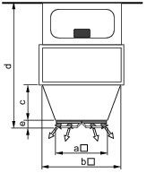 Wolf Adapterkonus f Induktionsjalousie f LH 100