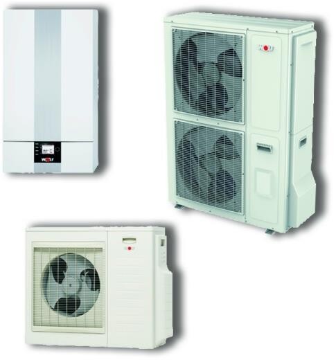 Wolf Luft/Wasser Wärmepumpe BWL 1SB in Splitbauweise Typ 10 230 V