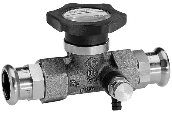 ABA Kolbenventil QUICKTURN RG m f PA u Entl DN 32 35mm