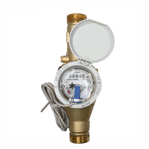 DELTAMESS Mehrstrahl-Hauswasserzähl.,Impulsausg MNK 10H/FA 100L/Imp.,1 1/4, Q3 10,0m3/h