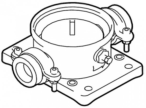 Grundfos FlexiClamp Anschlüsse Union Adapt G 2 3/4" Vit f CRI/CRN 10 20