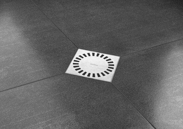 ESS Bodenabläufe Aqua Briljant 15x15 cm, Abdeckung