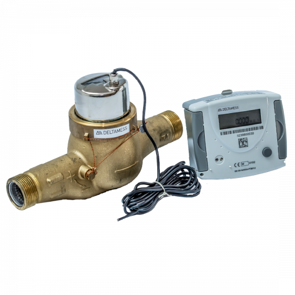 DELTAMESS Splitwärmezähler RW Split 6,0 M-H Einbau horizontal