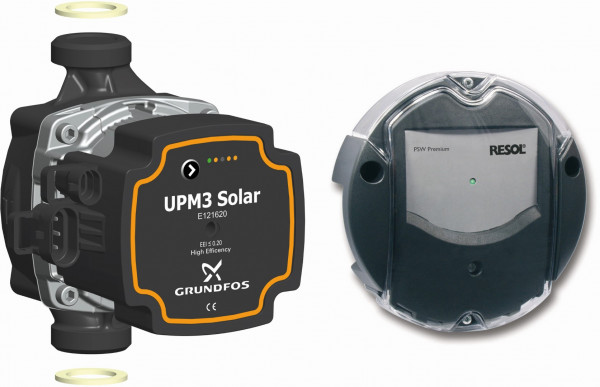 PAW Solar Pump AustSet DN 20 Pumpen Steuer Sign Wandler GF UPM3 Solar 15-145