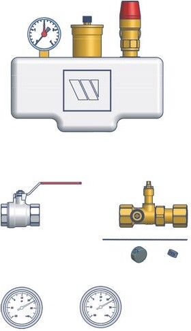 Junkers Bosch Solekreissystempaket 1123 f Erdwärmepumpen