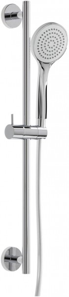 Herzbach Wandstangenset LIVING SPA Brause 600mm chr