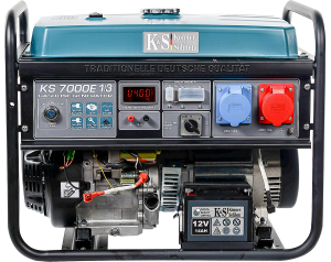 Könner & Söhnen Benzin-Generator KS 7000E 1/3