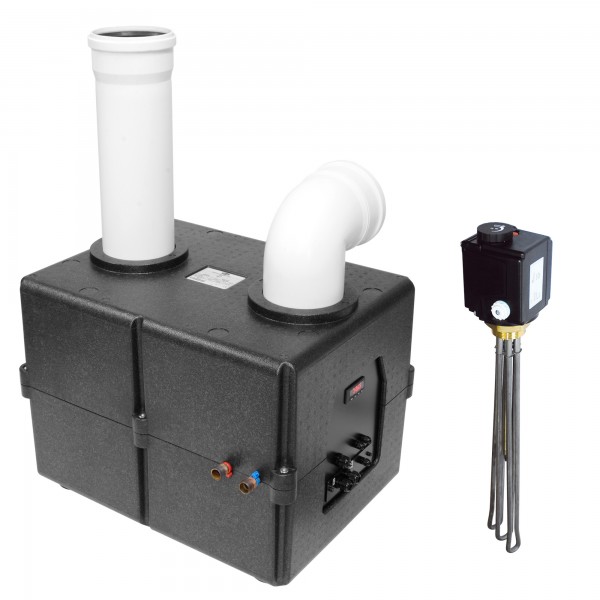 Solarbayer Wärmepumpe eBox 2.9 Luft/Wasser-Wärmepumpe Innenaufstellung