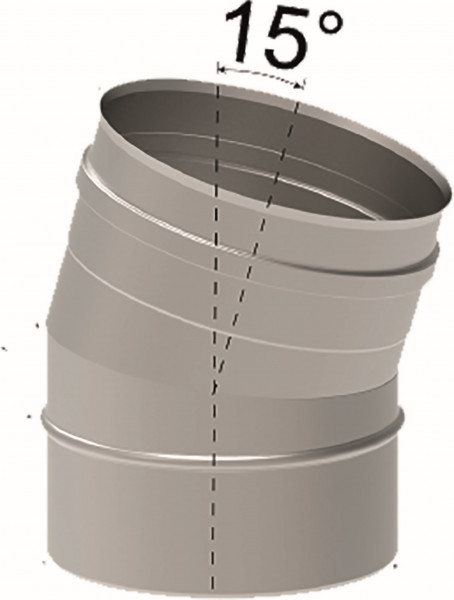 Fröling Bogen 15Grad Dm150