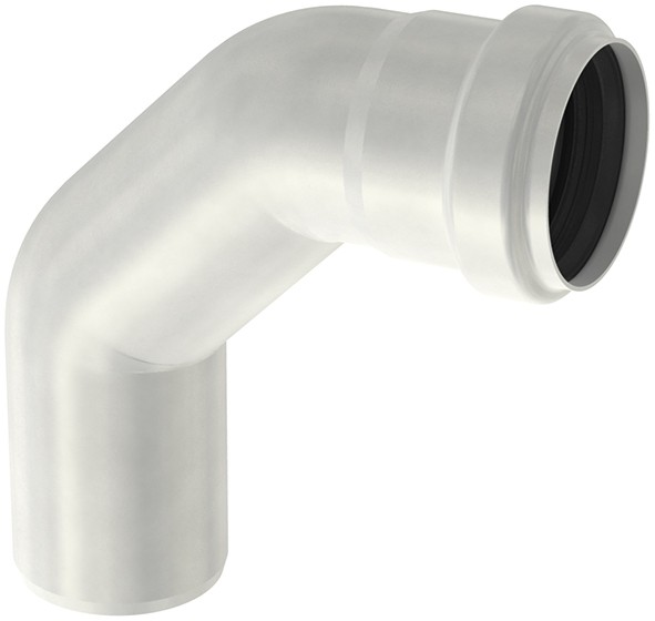 ACO Bogen PIPE ES 1.4404 87,5Grad m Beruhigung DN 150