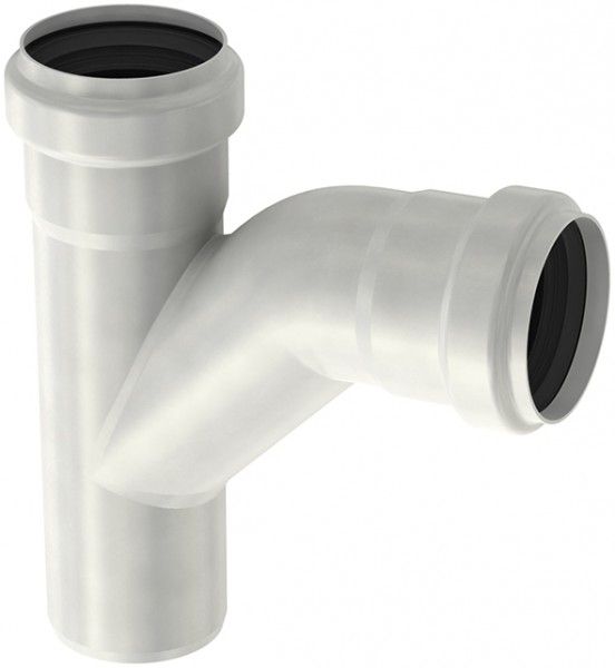 ACO Einfachabzweig PIPE ES 1.4404, 87,5Grad DN 100