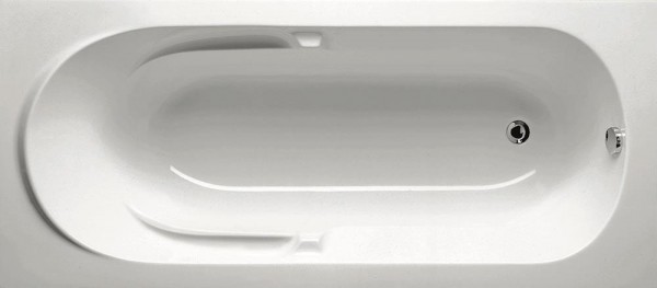 RIHO Rechteckwanne Future 180x80cm, 145 l weiß