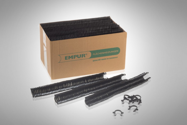 EMPUR PUR-THERM Tackernadeln kurz, schwarz Karton 1.000 Stück