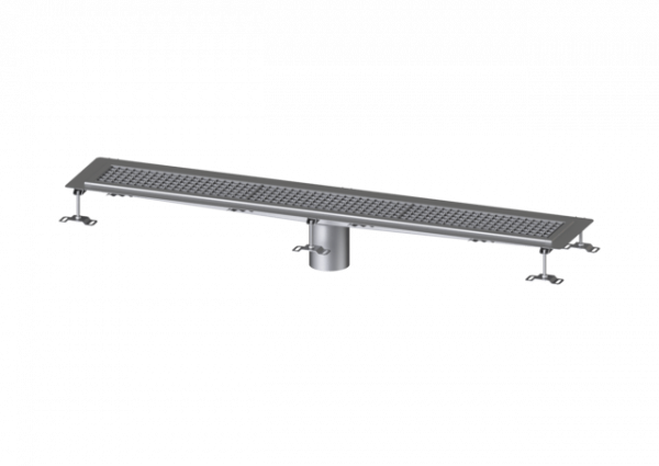 KESSEL Kastenrinne Ferrofix Klebeflansch H: 6 mm, 200 x 1550 mm