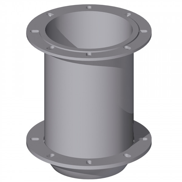 Fröling Fallrohr 180, mit Kugel ohne Revisionsöffnung
