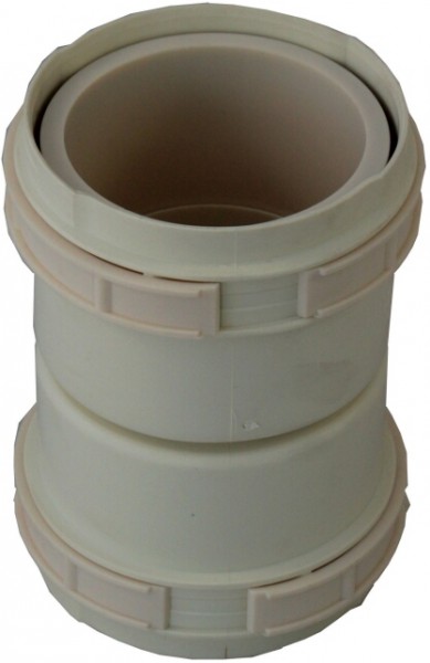 Wolf Verbindungsstück (Kupplung f zwei flex Rohre)