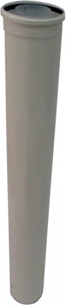 Wolf Luft /Abgasrohr f Fassade DN 80/125 2000mm we