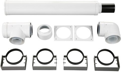 Junkers Bosch Fassaden Paket AZB 829/1 über Fassade, d= 100/150mm